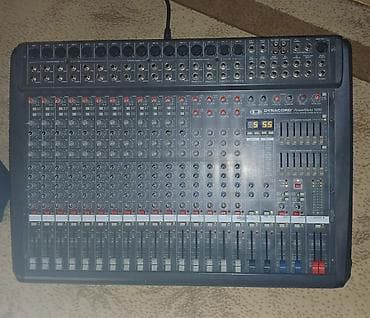 Dynacord 16 kanal original+2 ədəd koniq kalonka ici.emenesdi dəsti