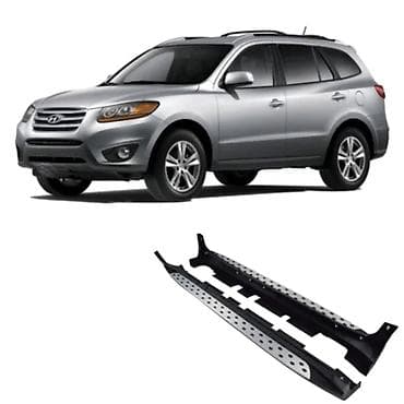 prius 20 spoiler: Hyundai Santa Fe üçün yan ayaqaltılar (poroq) - Uyğunluq: Hyundai — 1