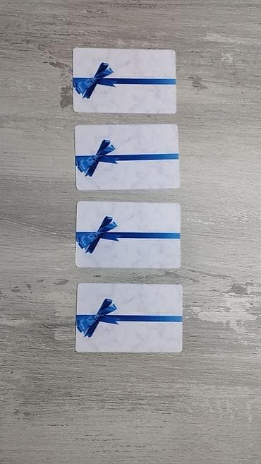 reklam ofisi: PVC plastik kartların çapı və dizaynı - Format: 86×54 mm (bank kartı — 9