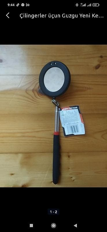 Digər alətlər: Alet cubuğu uzanor qısalır işıqlı güzgülü orginal eyilmeden baxmaq — 2