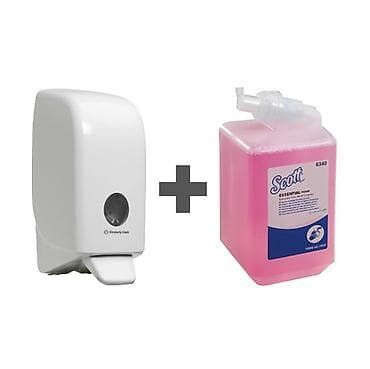 ml 164: Kleeneх/Scott əl yuyucu üçün dispenser və 1L/1000 ml kartuş sabun — 3