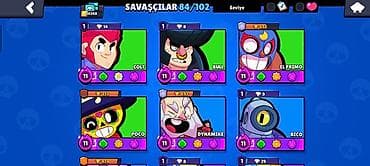 real gitara: Brawl Stars hesabı, içərisində 3 ədəd meka kostumu var,2019 un — 10