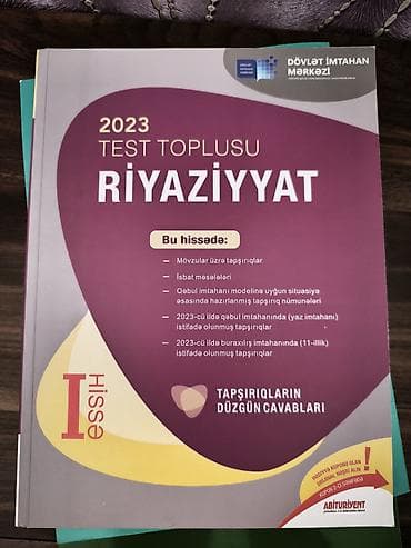 Riyaziyyat 11-ci sinif, 2023 il lalafo.az -da Riyaziyyat 11-ci sinif, 2023 il