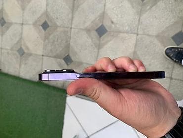 iphone 10 plus: IPhone 14 Pro, 256 GB, Deep Purple, Simsiz şarj, Face ID — 2