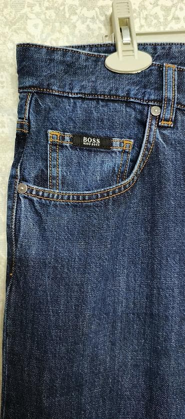 Мужская одежда: Мужские джинсы, Hugo Boss, 2XL — 4
