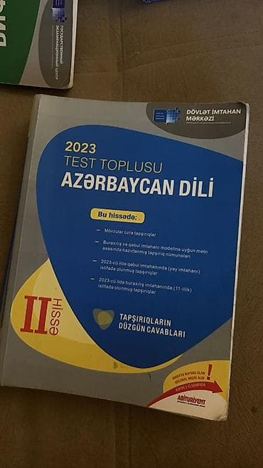 Azərbaycan dili Testlər 11-ci sinif, DİM, 2-ci hissə, 2023 il lalafo.az -da Azərbaycan dili Testlər 11-ci sinif, DİM, 2-ci hissə, 2023 il