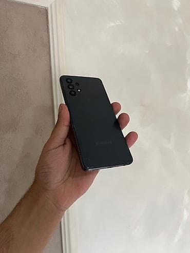 1 saat limitsiz internet: Samsung Galaxy A32, 128 GB, rəng - Qara, Barmaq izi, Face ID — 7
