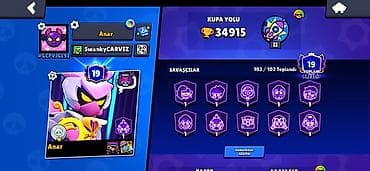 Brawl Stars oyunu üçün yüksək səviyyəli hesab Video üçün vatsapdan