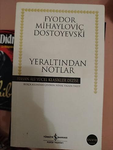 Dostoyevski- Yeraltından notlar Türk dilində ikinci əl(xaricdə lalafo.az -da Dostoyevski- Yeraltından notlar Türk dilində ikinci əl(xaricdə