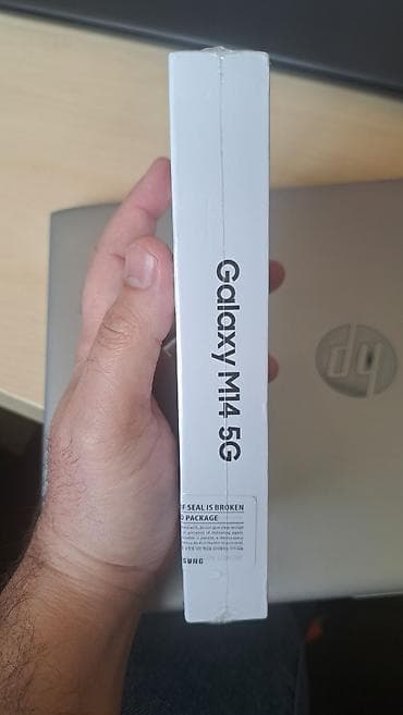 samsung pultu: Samsung Galaxy M14 5G, 128 GB, rəng - Göy, İki sim kartlı — 3