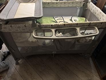 Uşaq üçün qatlanan manej/çarpayı - 2-si 1-də funksionallıq: həm rahat