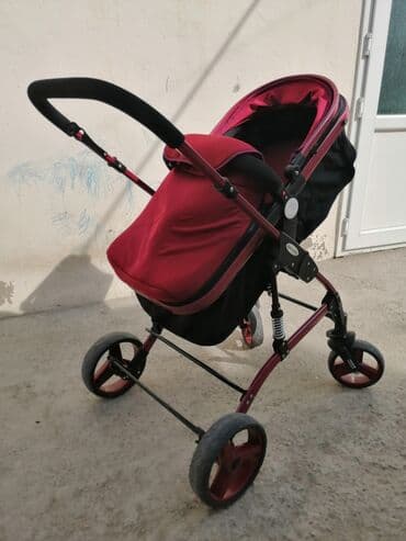 Araba-beşiklər: Çıxarıla bilən beşikli araba, İşlənmiş, Yaş: 30 ay, Ünvandan götürmə, Ödənişli çatdırılma — 4