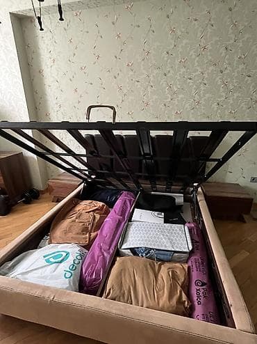 matras islenmis: İşlənmiş, İkinəfərlik çarpayı, Bazalı, Matrassız, Türkiyə — 3