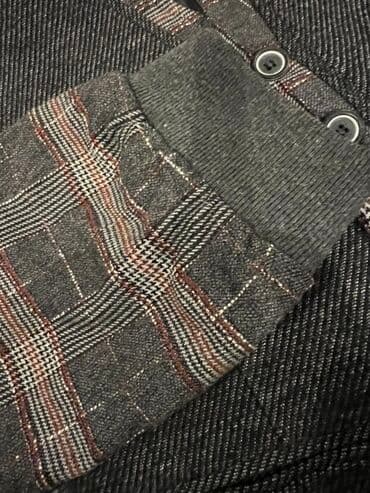 kişi ucun klassik qara kostyum: Kostyum, Demisezon, Zara, XS, rəng - Boz — 5