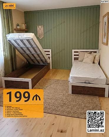 Çarpayı – La Mini (Kod: 5816) - Ölçü: 90 × 200 sm - Mexanizm: Açılan lalafo.az -da Çarpayı – La Mini (Kod: 5816) - Ölçü: 90 × 200 sm - Mexanizm: Açılan