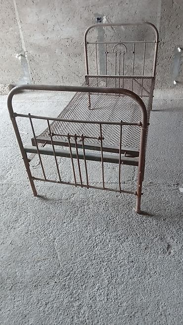 seyf qapi 2ci el: Təknəfərlik çarpayı, Bazasız, Matrassız, Siyirməsiz — 3