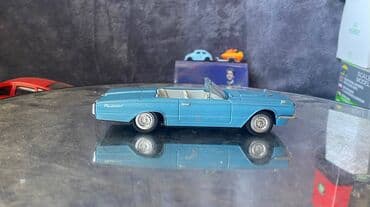 metbex tavan modelleri: Коллекционная модель Ford Thinderbird conbertible light blue 1966 — 7