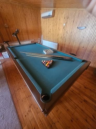 bilardo masası: Amerikanka mermerli Bilyard masasi 3500 Azn. Unvan Kubinka. Shirin x — 4