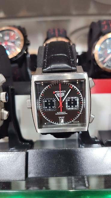 qol saati: TAG Heuer Monaco avtomatik saatlar - Model: Monaco (kvadrat kasa — 10