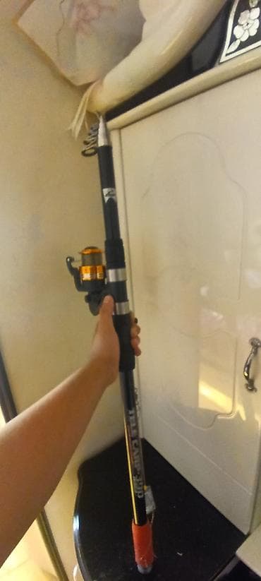 ucuz pianolar: TELE CARP 390 teleskopik balıqçı çubuğu + ST7000 fırlanan çarx - — 1
