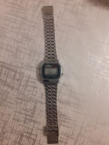 omega qol saatı: İşlənmiş, Qol saatı, Casio, rəng - Gümüşü — 2