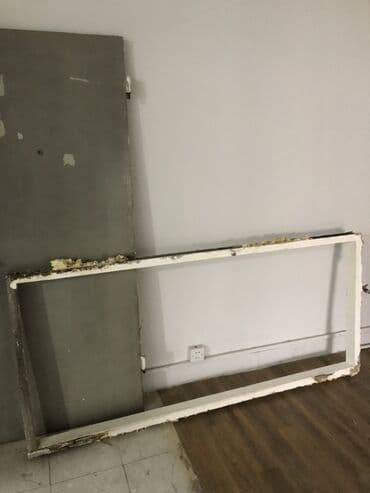 Furnitura və aksessuarlar: Daxili qapı və qutu (çərçivə) dəsti - Material: dəmir - Rəng: boz — 2