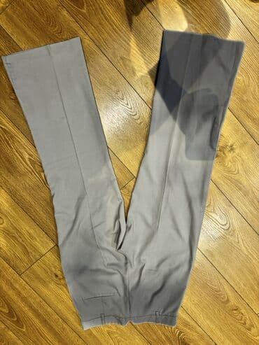 Костюмы: Boz rəngli klassik kişi şalvarı.Endirim ederem. - Model: Klassik düz — 2