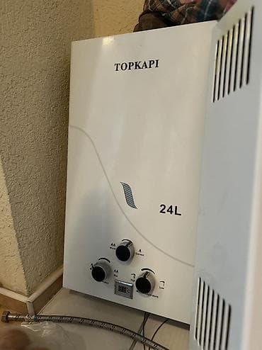 Su qızdırıcı kranlar: Pitiminutka Demir dokum, 24 l/dəq, İşlənmiş, Ünvandan götürmə — 1