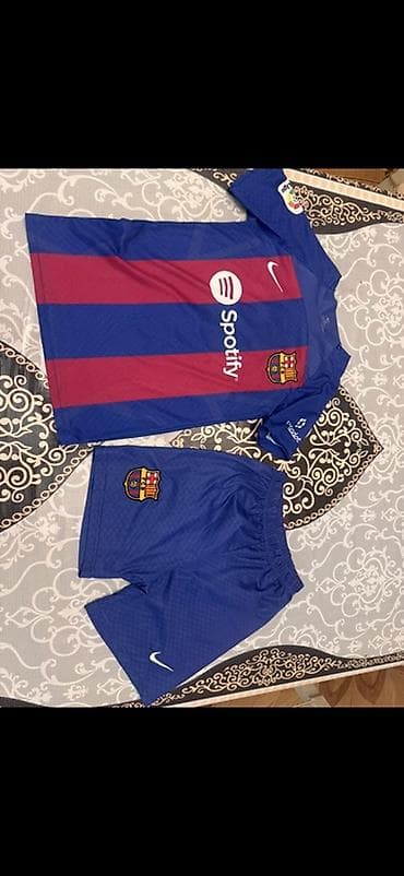 https:promo.bizon.az: Futbol formaları dəsti - Komanda temalı formalar: Barcelona (ev rəngi — 1