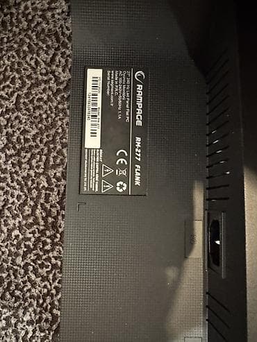 Monitorlar: Rampage RM-27F FLA NK oyun monitoru - Ekran: 27 düym, 240 Hz, Flat — 3
