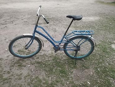 velosiped şosse: Şəhər gəzintisi üçün klassik tək sürüş velosiped - Rəng: mavi - — 2