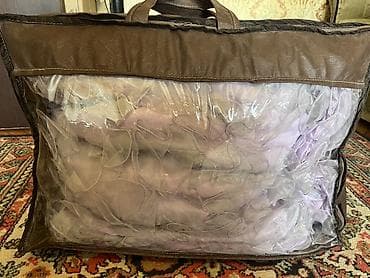 yatag ortuyu: Yataq üçün İşlənmiş Xovlu rəng - Bənövşəyi Yataq örtüyü, Ünvandan götürmə — 3