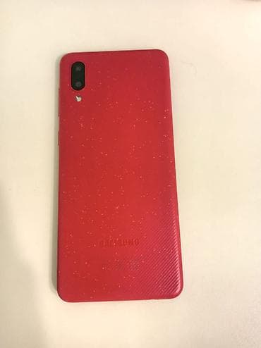 samsung 10a: Samsung Galaxy A02 S, 32 GB, rəng - Qırmızı, İki sim kartlı — 1