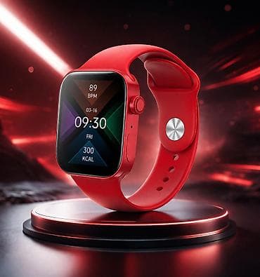 xonca satisi: SK8 Pro Max Ağıllı Saat — Qırmızı Rəng Kateqoriya: Smart saatlar — 2