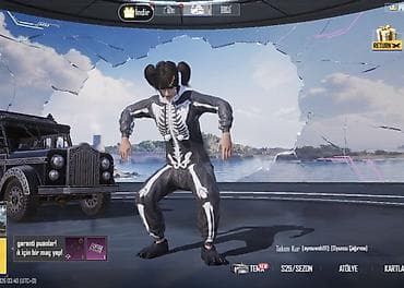 PUBG Mobile hesabı – -səviyyə: 56 -kolleksiyon:25 -nadir nəqliyyat