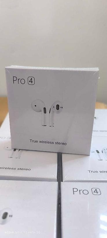 redmi note 11 pro 128 gb: Yeni Simsiz (Bluetooth) Qulaqcıqlar, Apple, rəng - Ağ — 1