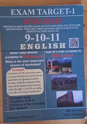 Azərbaycan dili Testlər 11-ci sinif, Güvən, 1-ci hissə, 2023 il — 6