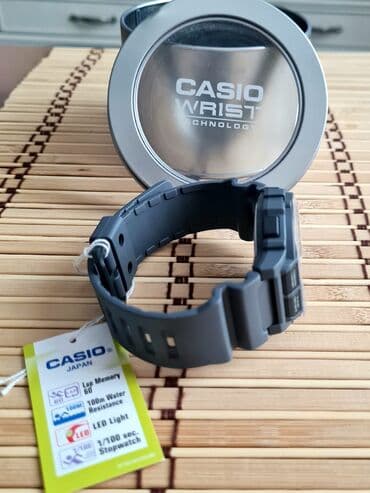 купить золотые часы бу: Yeni, Qol saatı, Casio, rəng - Qara — 13