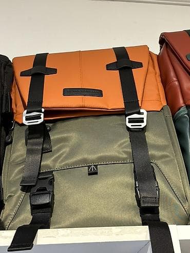 isma urban: Rəngli urban bel çantası/turist çantası - İki rəngli dizayn: yuxarı — 1