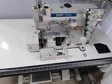 emmi tikiş fabriki: Sənaye tipli DOIT Interlock. Tikiş maşını və masa komplekti — 3