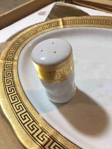 mayalı yumurta: Nahar dəsti, rəng - Qızılı — 12