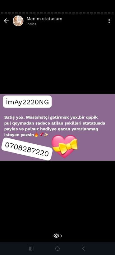 müəllim vakansiya 2024: 📢 Salam xanımlar! Evdən çıxmadan satışla maraqlananlar və ya endirimli — 4
