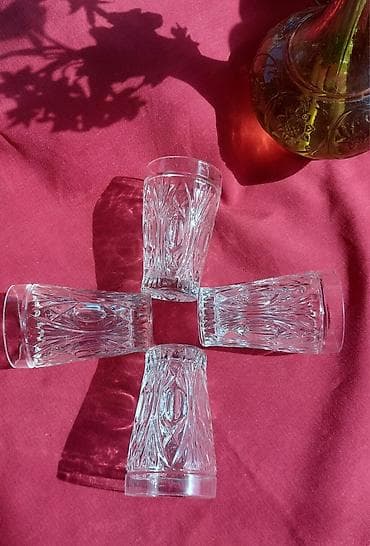 Stəkanlar, Şüşə, 4 ədədli dəst