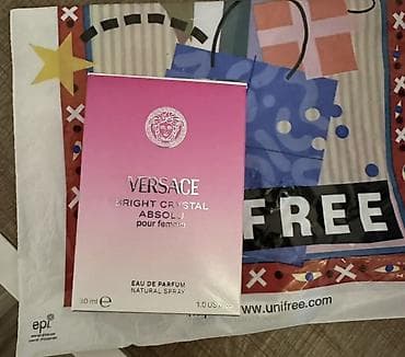 bleu de chanel qiyməti: Versace qadin ucun etiri orginaldi dutyfreeden alinib acilib qoxusuna — 1