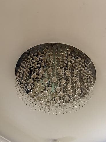 Çılçıraq, 10 və daha çox lampa, Metal