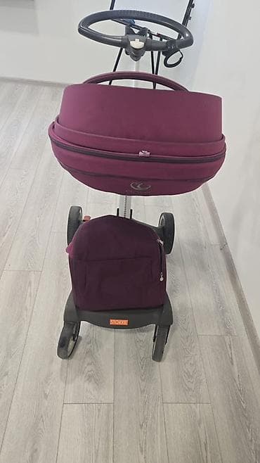 Stokke marka uşaq arabası – tünd bənövşəyi rəng əlavə 0-6 ay lyulka lalafo.az -da Stokke marka uşaq arabası – tünd bənövşəyi rəng əlavə 0-6 ay lyulka