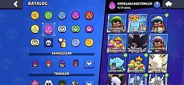 Brawl Stars oyun hesabı - Kupa sayı: 76,829 - Prestij: III - Toplam — 7