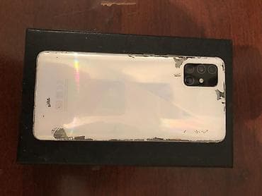philips xenium 9@9h: Samsung Galaxy A51, 64 GB, rəng - Qara, Sensor, Barmaq izi, İki sim kartlı — 9
