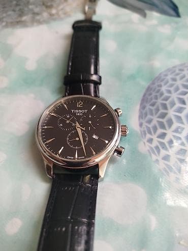 elektronika saat: Qol saatı, Tissot, rəng - Qara — 3