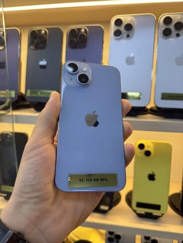 ipad 8 ci nesil qiymeti: IPhone 14, 128 GB, Göy, Face ID — 1